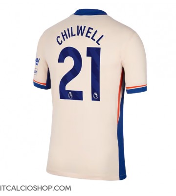 Chelsea Ben Chilwell #21 Seconda Maglia 2024-25 Manica Corta
